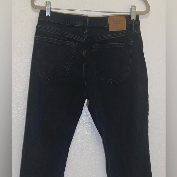 Abercrombie & Fitch - Athletic Slim Jeans - Men's size 30 x 32 Black Wash - Picture 10 of 10